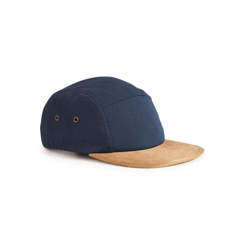 SUEDE PEAK 5 PANEL CAP B658