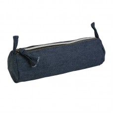 ASTUCCIO IN COTONE DENIM 220 G/M2 (85% COTONE - 15% POLIESTERE) CON CHIUSURA A ZIP