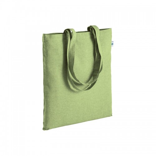 SHOPPER IN COTONE RICICLATO 190 G/M2, MANICI LUNGHI