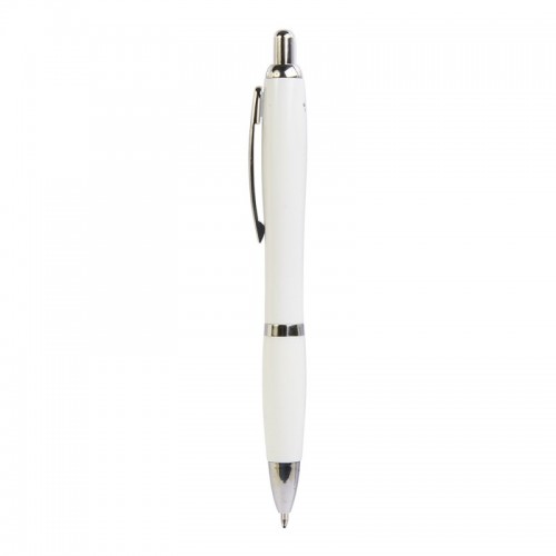 PENNA A SFERA IN ABS CON FUSTO ANTIBATTERICO.CLIP IN METALLO. ISO 22196.