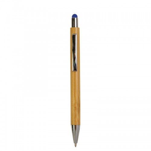 PENNA A SCATTO CON FUSTO IN BAMBù, TOUCH COLORATO E PUNTA CROMATA
