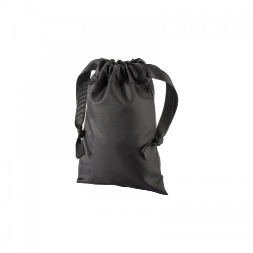 SACCHETTO REGALO  IN R-PET 210T CON CHIUSURA A STROZZO, 10X14 CM 22112