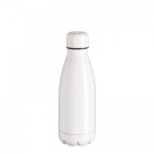 BOTTIGLIA TERMICA IN ACCIAIO INOX , CAPACITà 350 ML, PER SUBLIMAZIONE