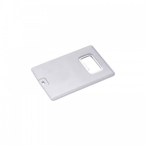 CHIAVETTA USB, A FORMA DI TESSERA CON APRIBOTTIGLIE 4GB