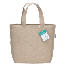 SHOPPER IN COTONE RICICLATO  150 G/M2 CON MANICI CORTI