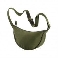 BORSA ROTONDA  IN NYLON CON TRACOLLA REGOLABILE, CHIUSURA CON ZIP 24155