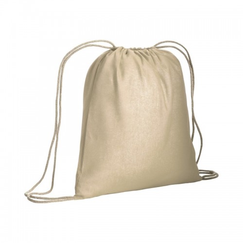 ZAINETTO IN COTONE DA 120 G/M2, CON CHIUSURA A STROZZO. ? CERTIFICATO OEKO-TEX?. 2510122