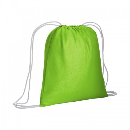 ZAINETTO IN COTONE DA 120 G/M2, CON CHIUSURA A STROZZO. ? CERTIFICATO OEKO-TEX?. 25101