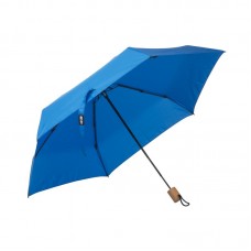 MINI OMBRELLO MANUALE IN R-PET CON MANICO DI LEGNO 25502