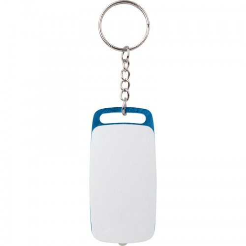 PORTACHIAVI CON MINI TORCIA IN PLASTICA E METALLO E14161