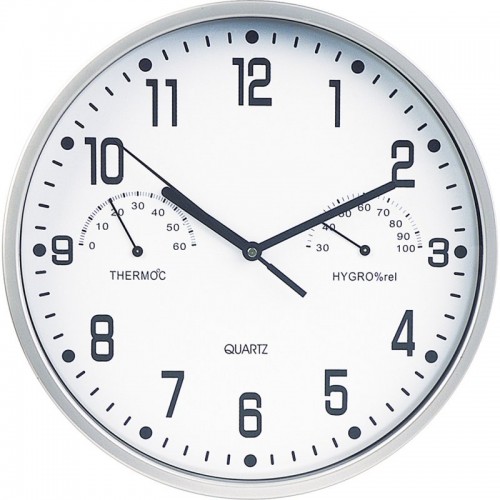 OROLOGIO DA PARETE IN PLASTICA E VETRO E14407
