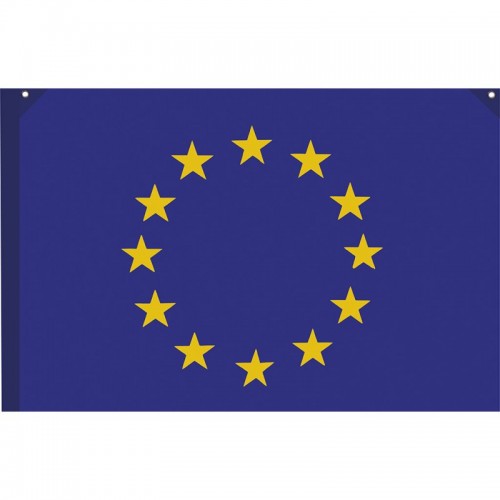 BANDIERA EUROPEA IN POLIESTERE K18413