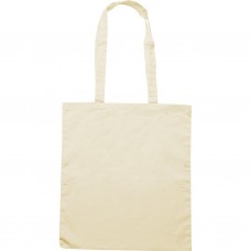 BORSA SHOPPER CON SOFFIETTO COLORE NATURAL IN COTONE Q24203NT