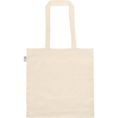 BORSA SHOPPER COLORE NATURAL IN COTONE ORGANICO Q24290