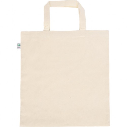 BORSA SHOPPER COLORE NATURAL IN COTONE ORGANICO Q24291