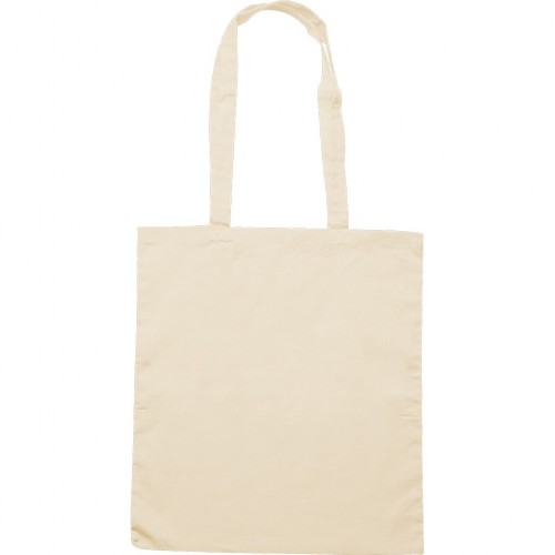 BORSA SHOPPER COLORE NATURAL IN COTONE Q24385NT