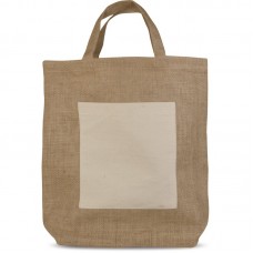 BORSA SHOPPER IN IUTA E COTONE Q24861