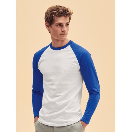 VALUEWEIGHT LONG SLEEVE BASEBALL T FR610280