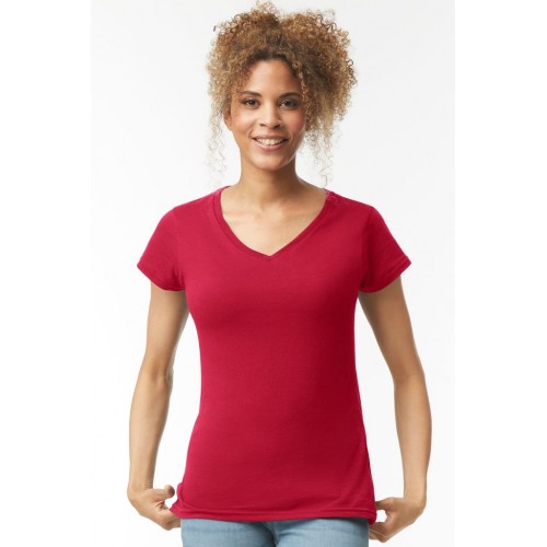 SOFT STYLE MAGLIA DONNA COLLO V-M/C 100% COT 150 G  GL64V00L