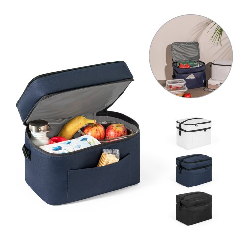 CANCUN LARGE. Borsa termica in poliestere riciclato 600D, con tracolla regolabile 14 L 92395