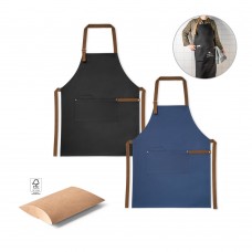 VESPER. Grembiule in canvas di cotone 100% con dettagli in metallo 99816