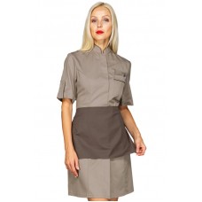 CAMICE VENEZIA MEZZA MANICA CON GREMBIULINO - ISACCO 007735G