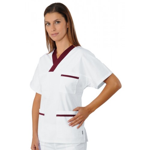 CASACCA COLLO A V CON INSERTO - ISACCO 045203