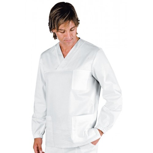 CASACCA COLLO A V MANICA LUNGA - ISACCO 045900