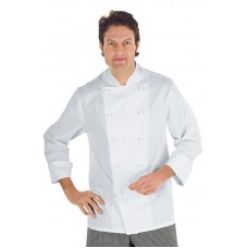 GIACCA CUOCO CLASSICA BOTTONI ANTIPANICO - ISACCO 057100