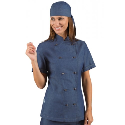 GIACCA LADY CHEF BOTTONI ANTIPANICO - ISACCO 057577M