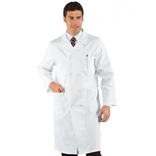 CAMICE MEDICO DOPPIO PETTO - ISACCO 060300