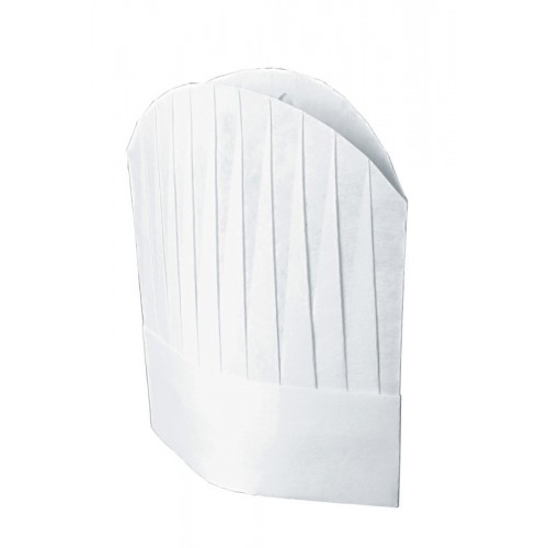 CONFEZIONE CAPPELLO CUOCO TNT CM 29 (10 PEZZI) 075000A