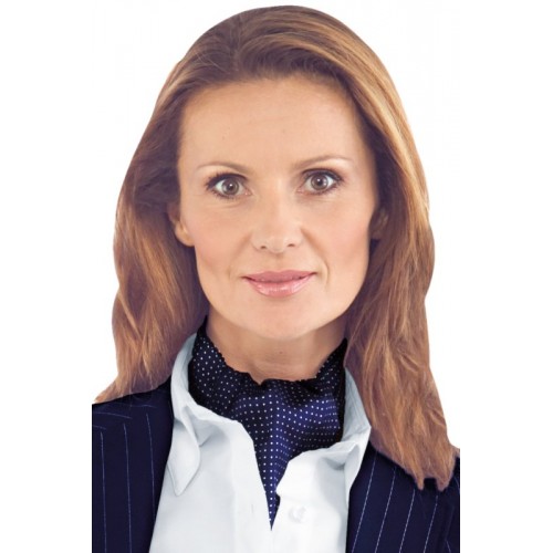FOULARD ASCOT PUNTO A SPILLO - ISACCO 115332