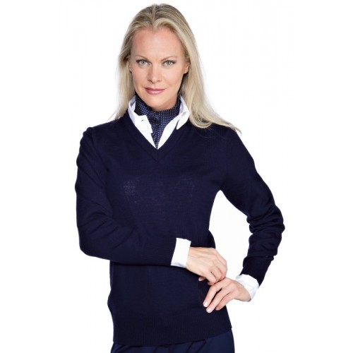 MAGLIA SCOLLO A V UNISEX - ISACCO 130102