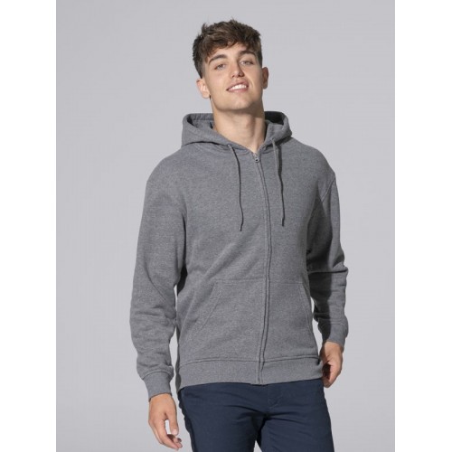 FELPA UNISEX CAPPUCCIO E ZIP ORGANIC FUJI SWHOODECO