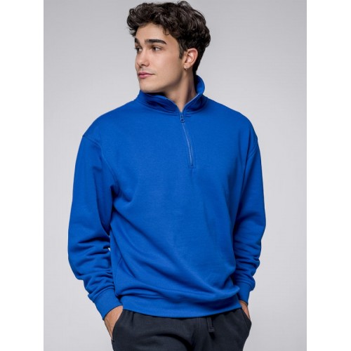 FELPA UNISEX MEZZA ZIP PREMIUM SWRAZIP