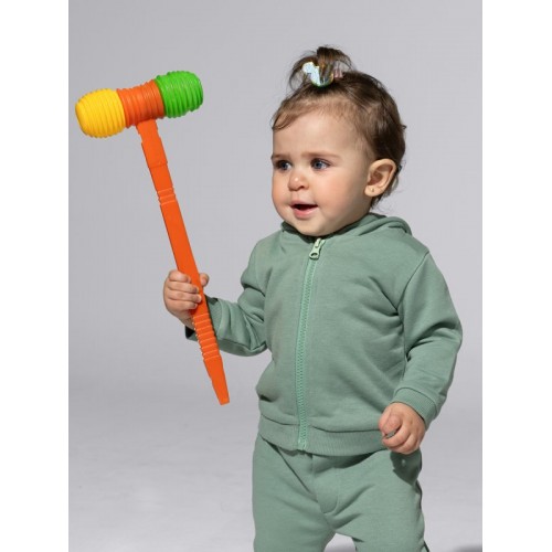 FELPA BABY CAPPUCCIO E ZIP LEGGERA FRENCH TERRY SWRBHOOD