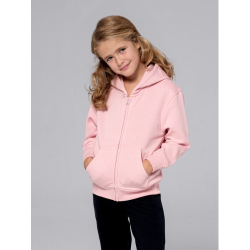 FELPA BAMBINO CAPPUCCIO E ZIP PREMIUM SWRKHOOD