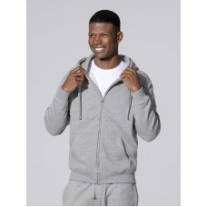 FELPA UOMO CAPPUCCIO E ZIP LEGGERA FRENCH TERRY SWUAHOOD240