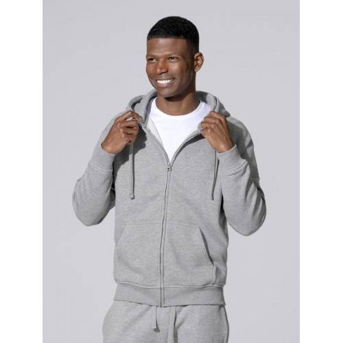 FELPA UOMO CAPPUCCIO E ZIP LEGGERA FRENCH TERRY SWUAHOOD240