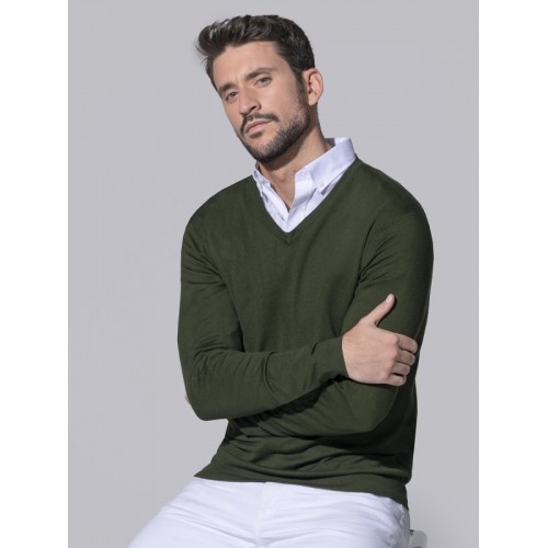 PULLOVER UOMO COLLO A V WKBOSTON