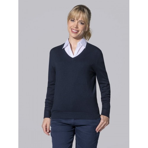PULLOVER DONNA COLLO A V WKBOSTONL