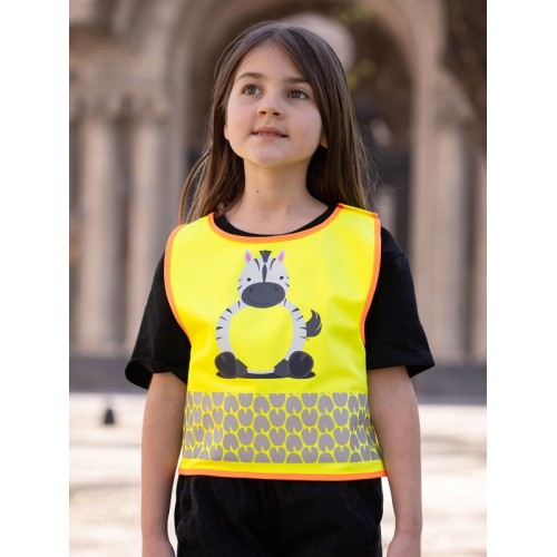 CHILDREN’S SAFETY VEST FUNTASTIC WILDLIFE FUNZEBR