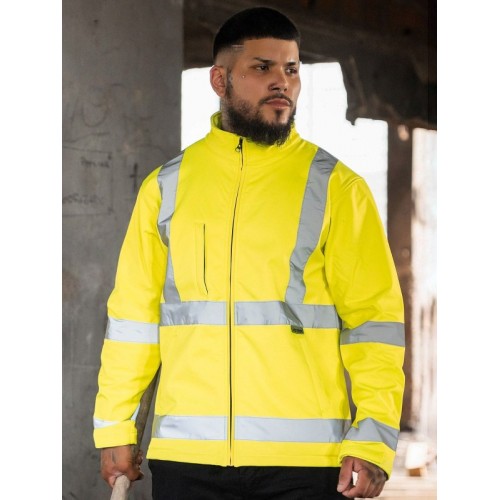HI-VIZ SOFTSHELL JACKET KXSSHJ