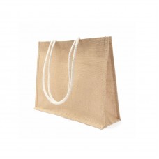 0956 PONZA - BORSA MARE IN JUTA DIMENSIONI: 44,5 CM/14 CM/35 CM