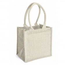 1043 GELSO - BORSA MARE IN JUTA DIMENSIONI: CM 24 X24 X17