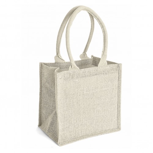 1043 GELSO - BORSA MARE IN JUTA DIMENSIONI: CM 24 X24 X17