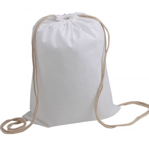1081 BOLSA - ZAINO A SACCA IN COTONE 130 GR.