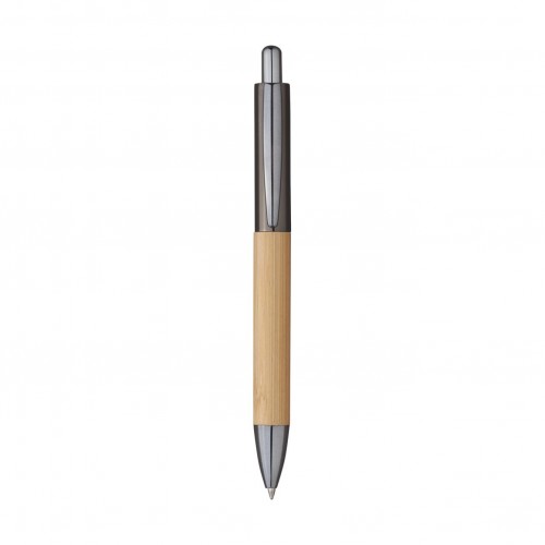 5648 HENRY - PENNA SFERA IN BAMBOO E METALLO IN ASTUCCIO
