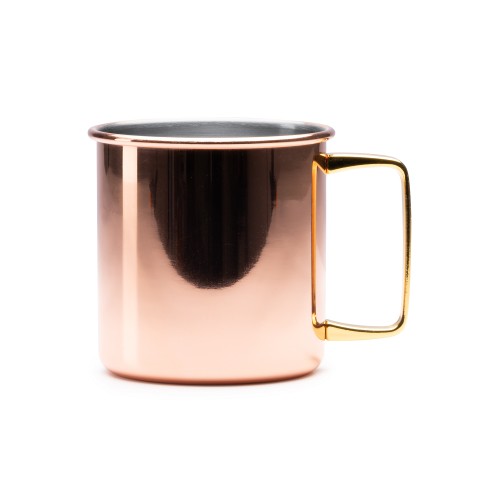 8446 NAVIA - TAZZA IN ACCIAIO E RAME 480 ML